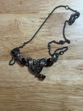 Vintage “Necklace of the Lady of the Court” sterling silver.
